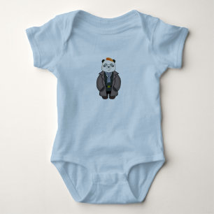 Panda Cute Design Baby Bodysuit