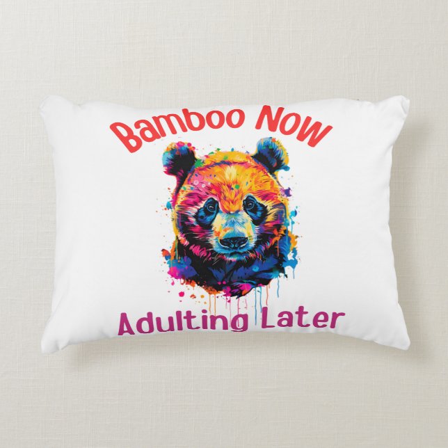 Panda Decorative Cushion (Front)