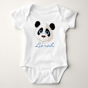 Panda Design Baby Bodysuit