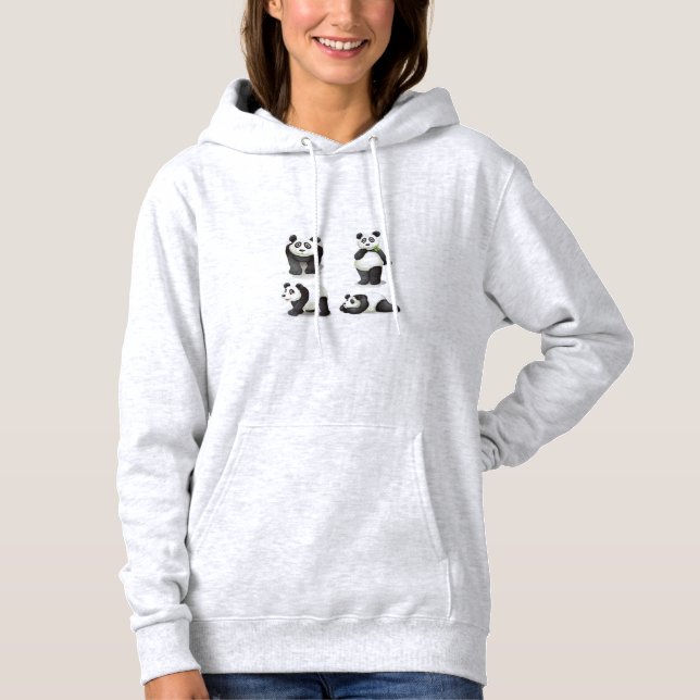 Panda design Hoodie (Front)