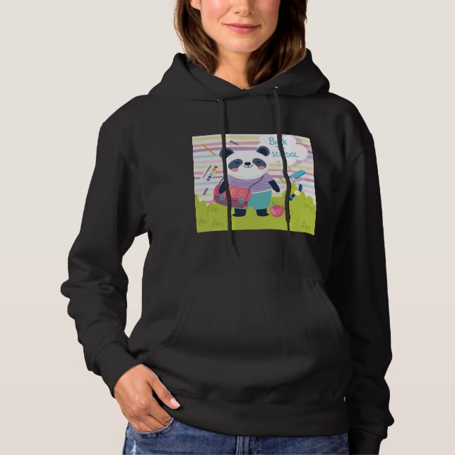 Panda Design Hoodie (Front)