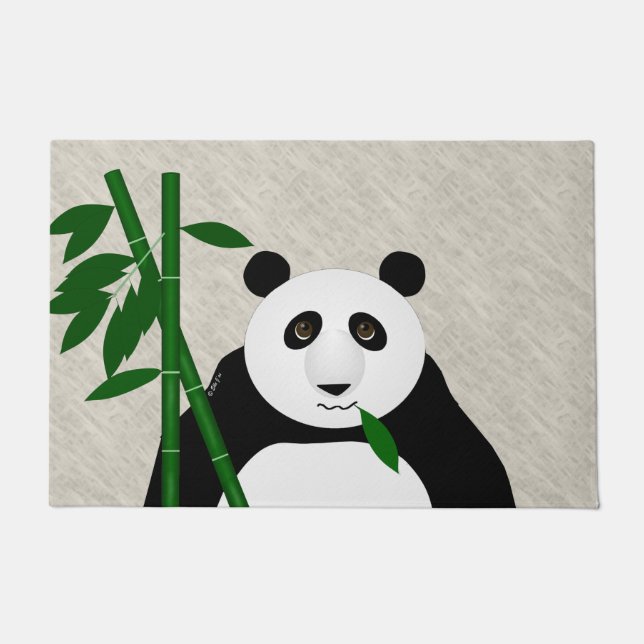 Panda Door Mat (Front)