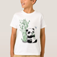 Panda Eating Bamboo