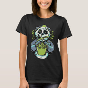 Panda eats bamboo healthy T-Shirt