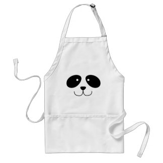 Panda Face Apron