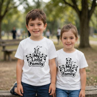 Panda Family 2 Parents 2 Kids - My Little Family -
