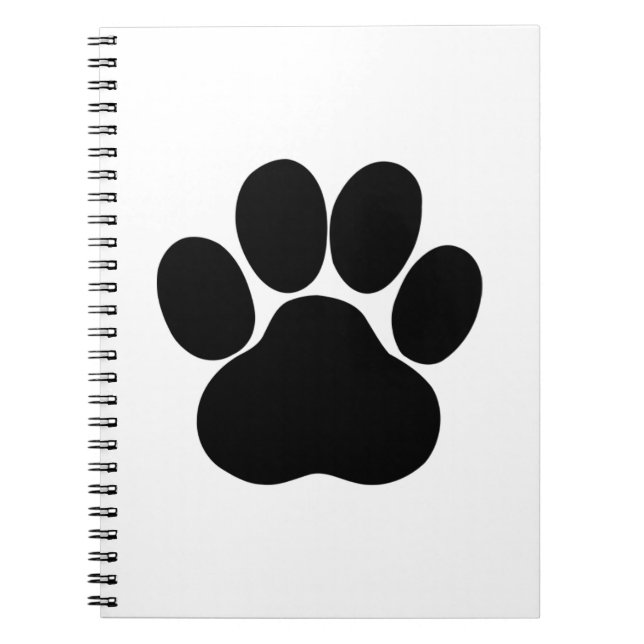 Panda feet design notebook (Front)