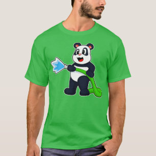 Panda Firefighter Fire hose T-Shirt