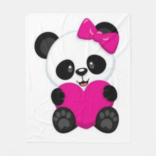 Panda Fleece Blanket