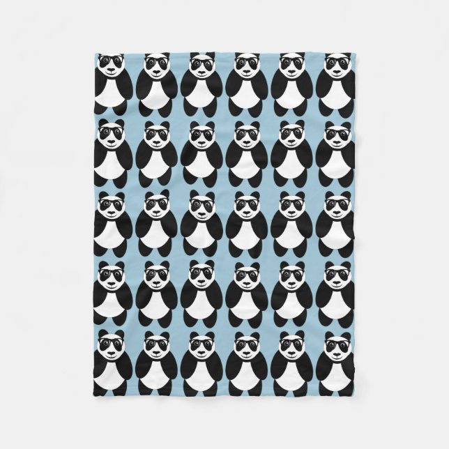Panda Fleece Blanket (Front)