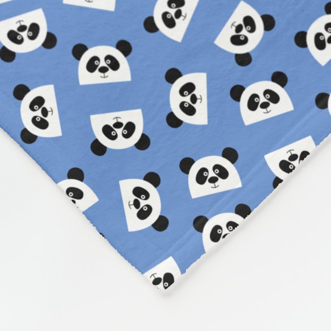 Panda Fleece Blanket (Corner)