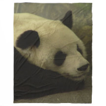 Panda Fleece Throw Blanket