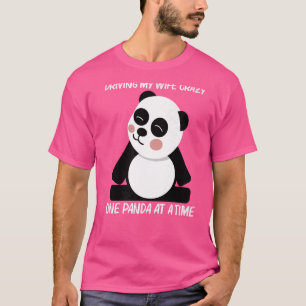 Panda For Men Dad Black White Bear Cub 1 T-Shirt