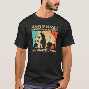 Panda For Men Women Panda Bear Animal 1 T-Shirt