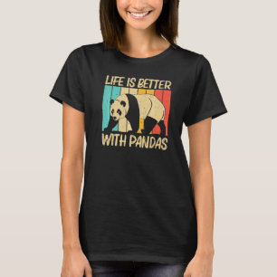 Panda For Men Women Panda Bear Animal 1 T-Shirt