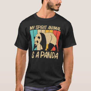 Panda For Men Women Panda Bear Animal T-Shirt