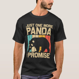 Panda For Panda Bear Animal Zookeeper T-Shirt