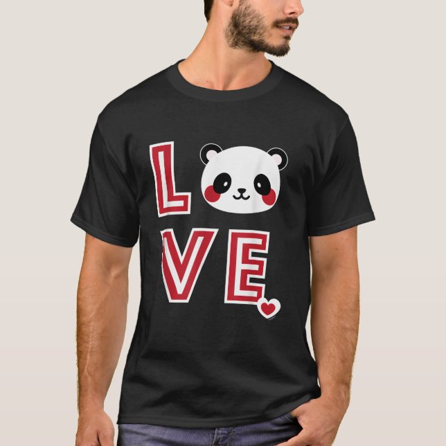 Panda For T-Shirt (Front)