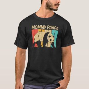 Panda For Women Girls Panda Bear Animal T-Shirt