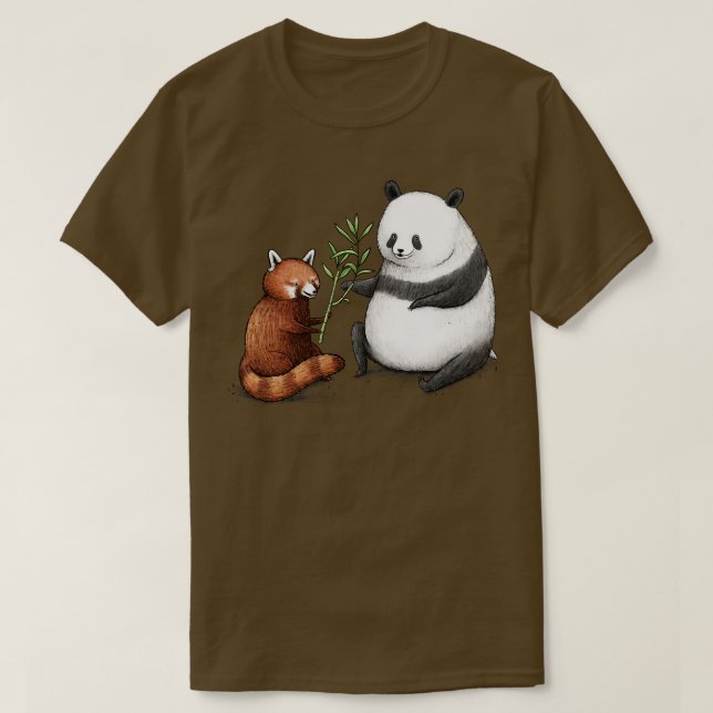 Panda Friends T-Shirt (Design Front)