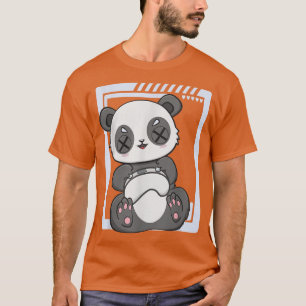 Panda Gamer At Play Kawaii Bear Enviromentalist Zo T-Shirt