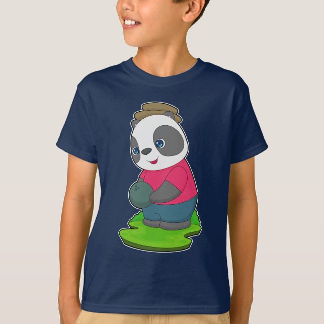 Panda Golf Golf clubs T-Shirt (Front)