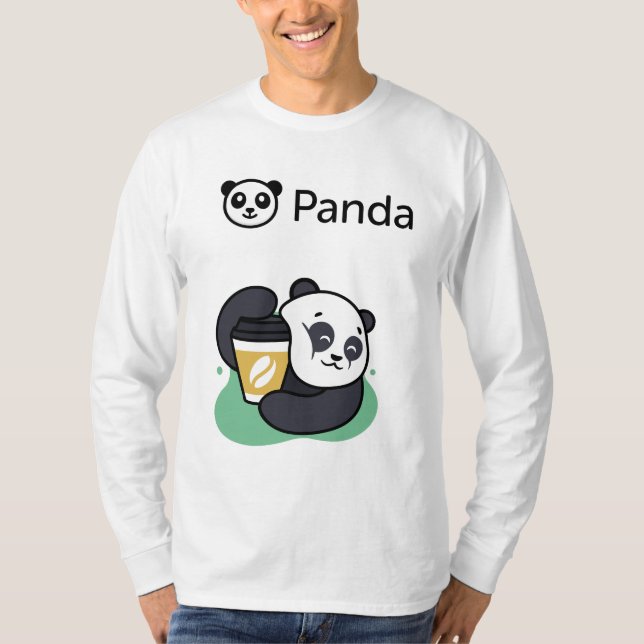 Panda graphic design  T-Shirt (Front)
