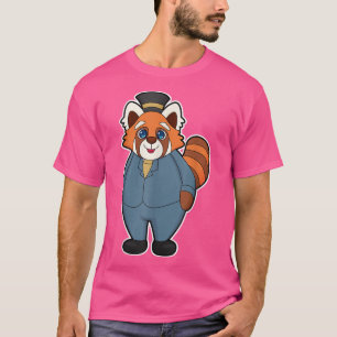 Panda Groom Cylinder Wedding T-Shirt