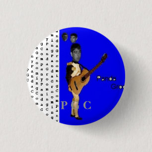 Panda Grooming Company Button