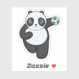 Panda Handball player Handball
