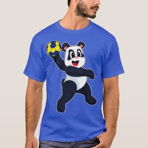 Panda Handball player Handball T-Shirt