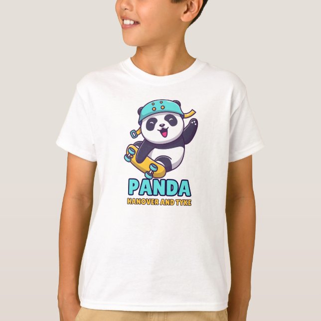 Panda hangover and tyke T-Shirt (Front)