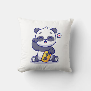 panda happy cushion