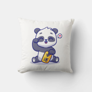 panda happy cushion
