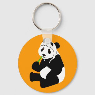 Panda Hat Key Ring