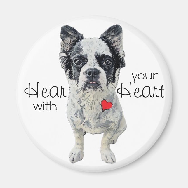 Panda Hear with your Heart Magnet (Front)