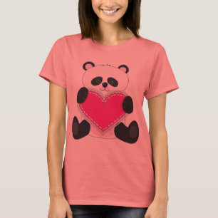 Panda Heart T-Shirt
