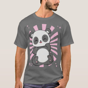 Panda I m Just Here For The Snacks Otaku Anime Kaw T-Shirt