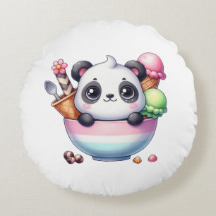 panda ice cream cushion 