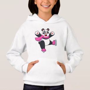 Panda Ice skating Ice skates