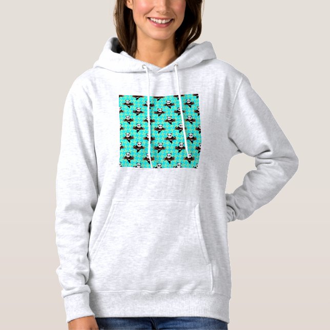 Panda illustration design Hoodie (Front)
