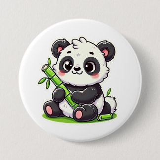 Panda | Ivaniby 7.5 Cm Round Badge