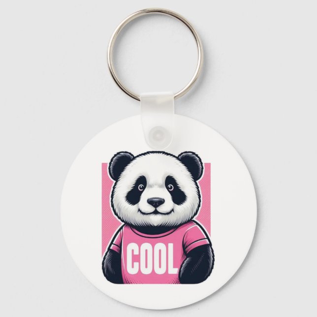 Panda Key Ring (Front)