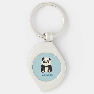 Panda Key Ring