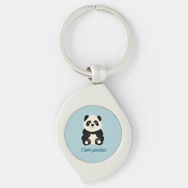 Panda Key Ring (Front)