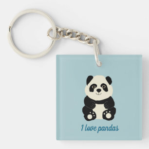 Panda Key Ring