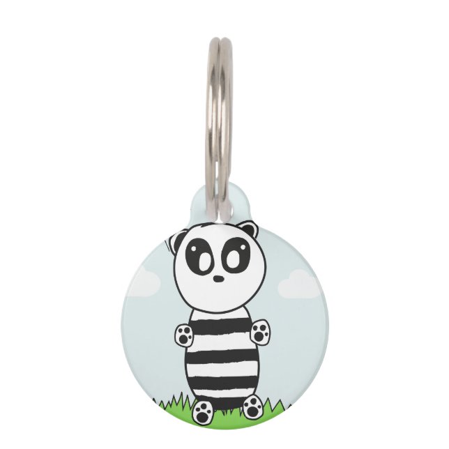 Panda Kid  Pet Tag (Front)