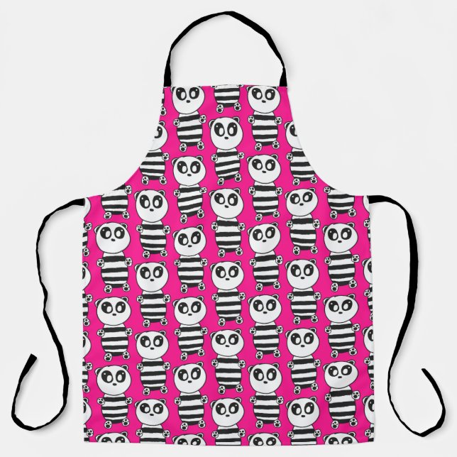 Panda Kids  Apron (Front)