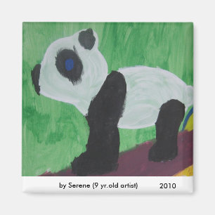 Panda Kids Art Magnet