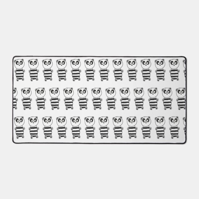 Panda Kids   Desk Mat (Front)